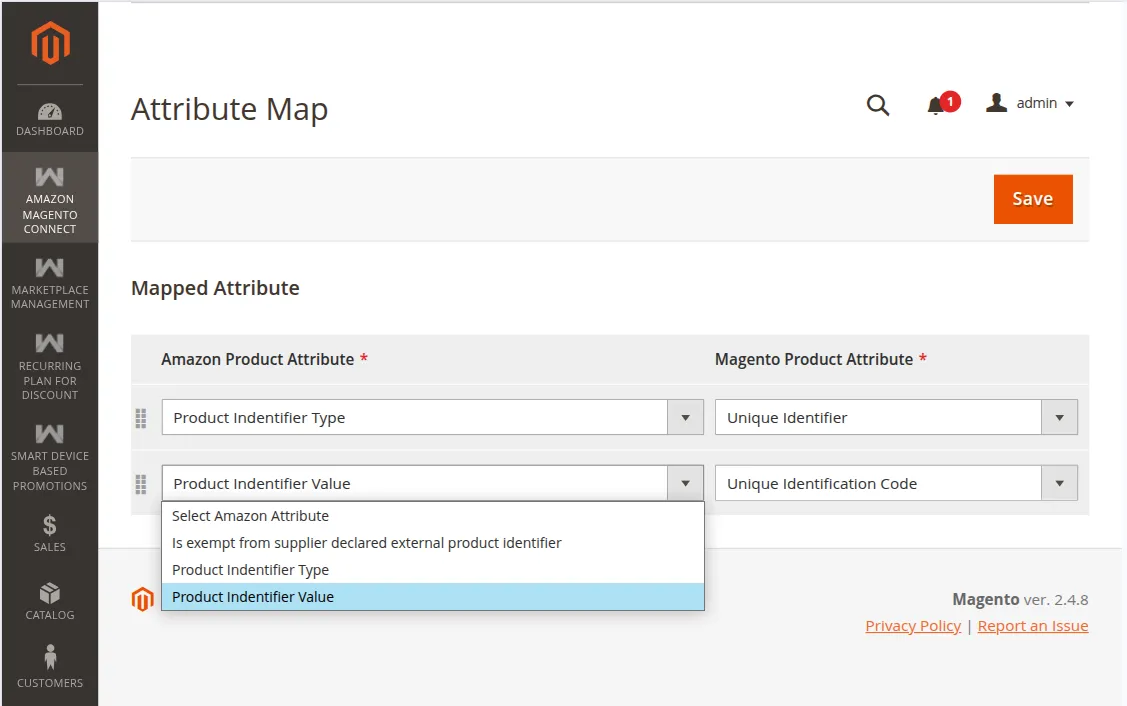 Attribute Mapping