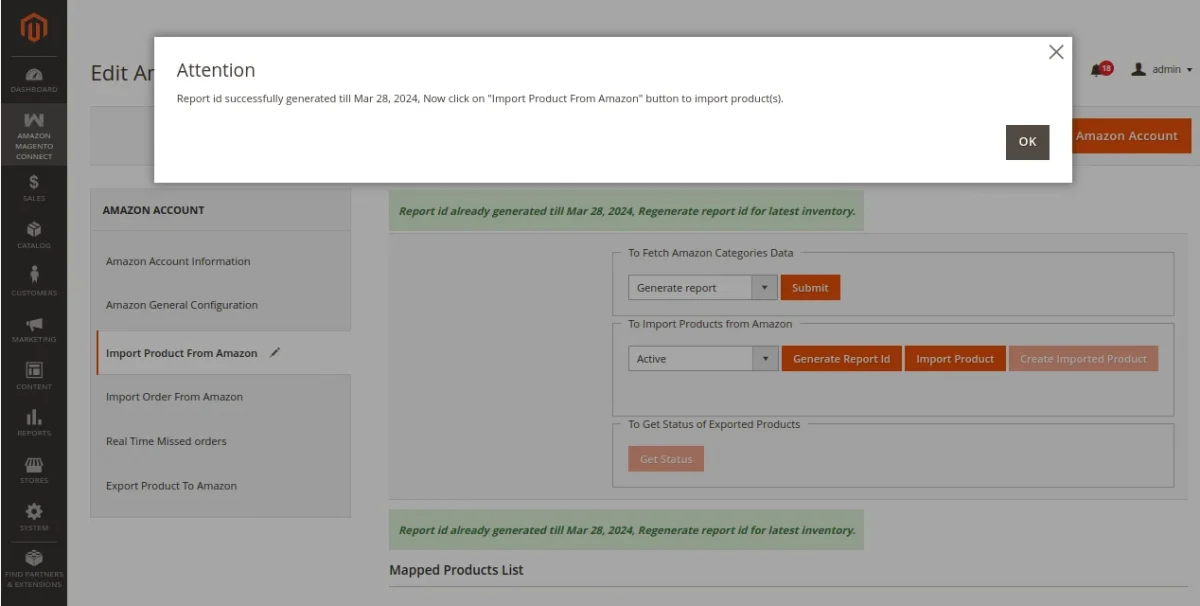 Generate Report ID