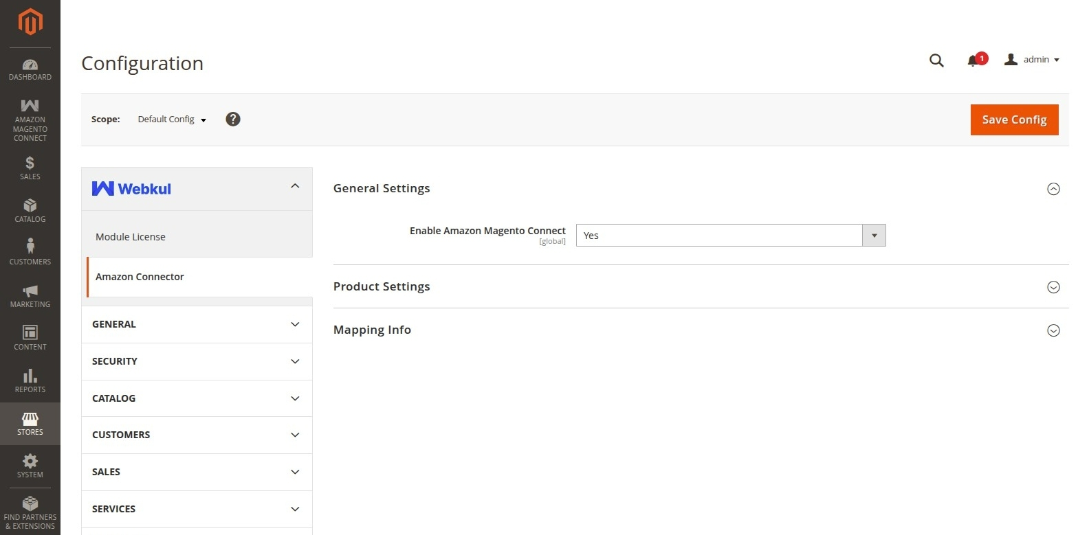 Module Config Enable