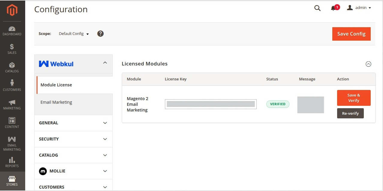 Module License