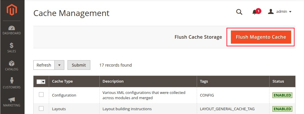 Cache Management
