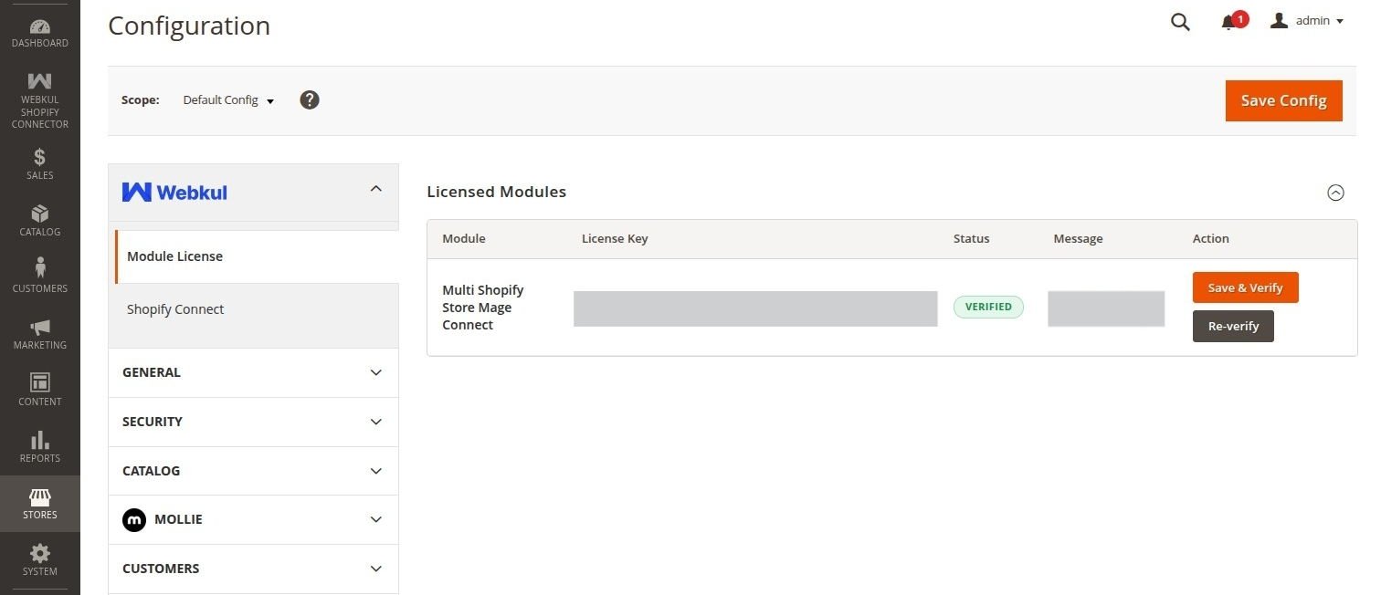 module-license-verification