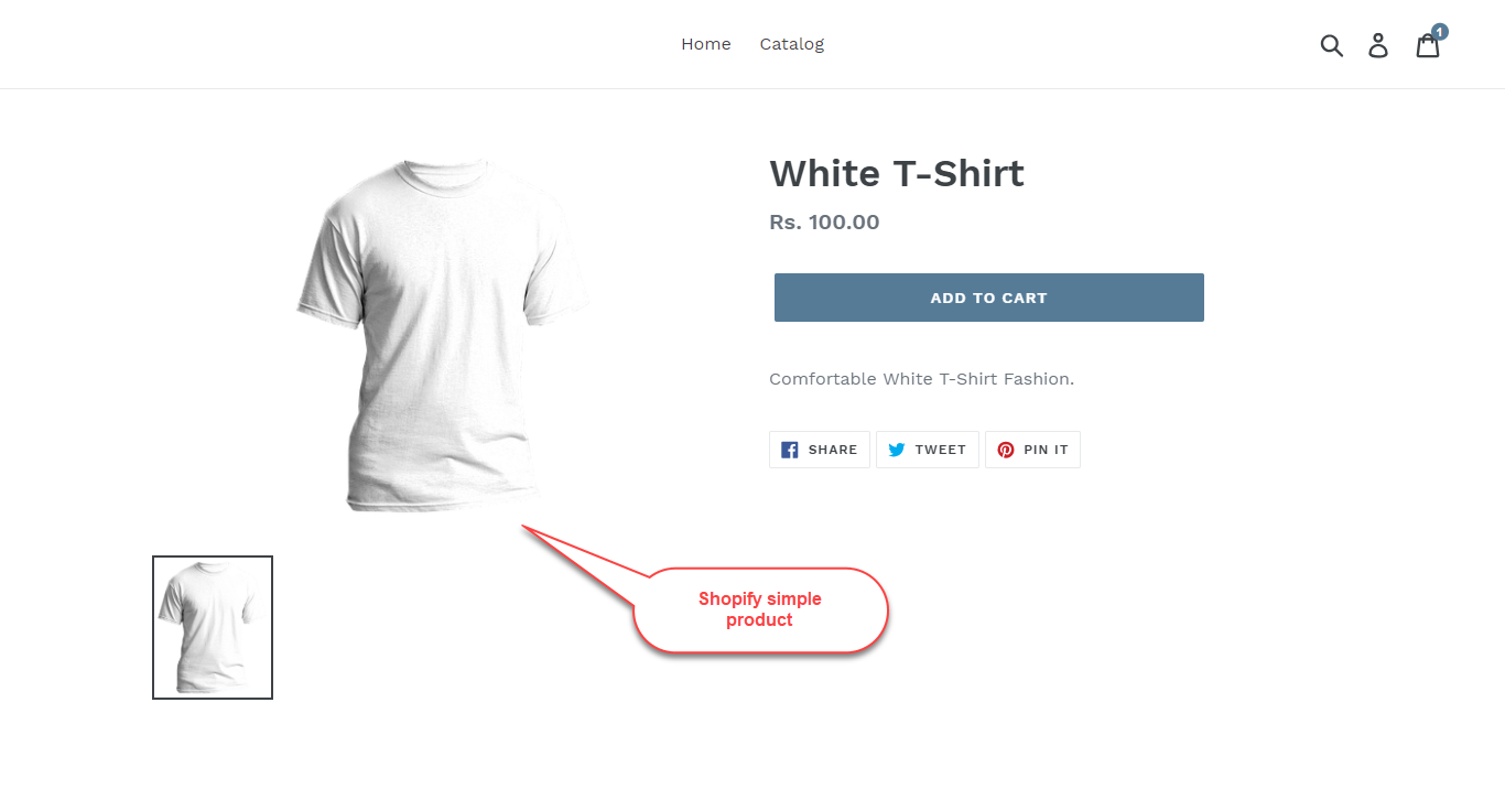 Shopify Product