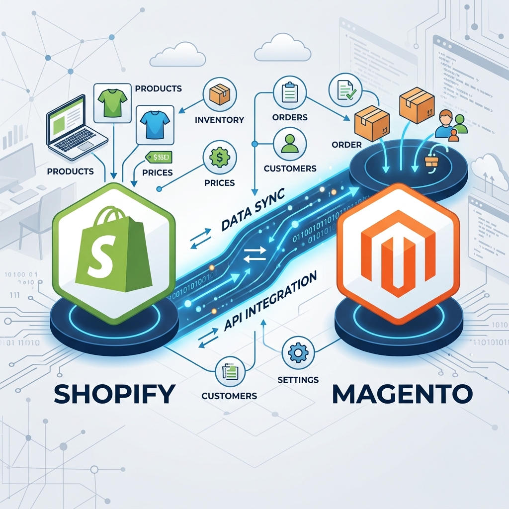 Shopify Magento Connection