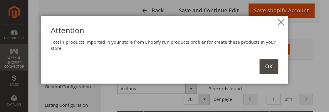 Import Products From Shopify