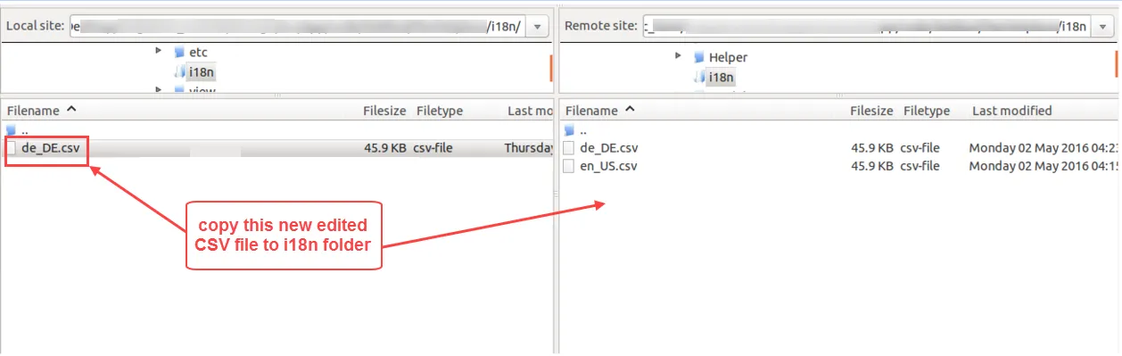 Magento2 Change CSV Language file