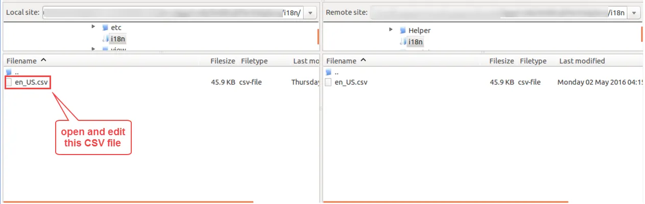 Magento2 Change CSV language file