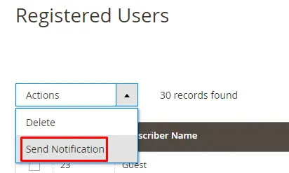 sending web push notifications when required