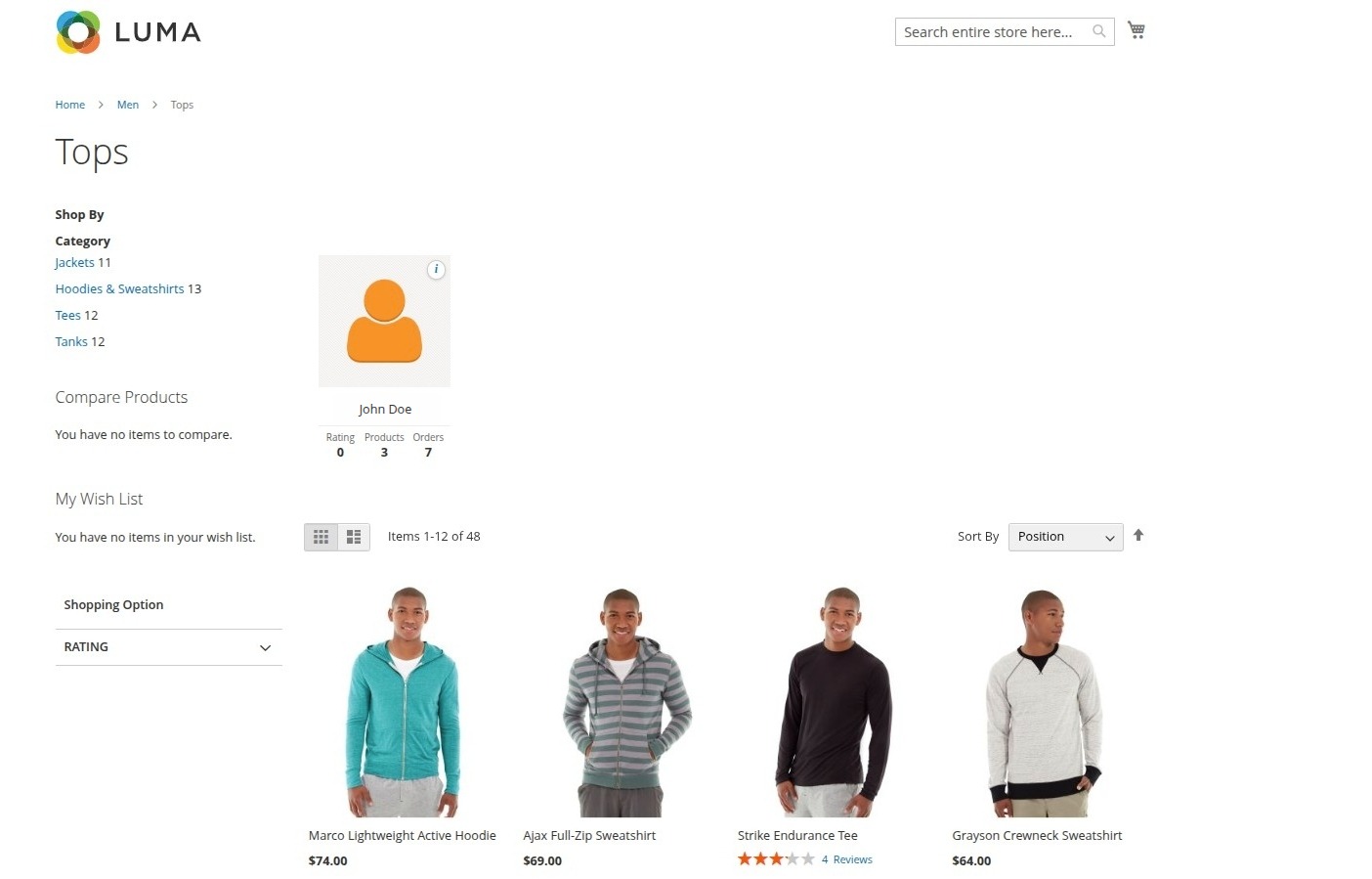 Sellers Hybrid Frontend