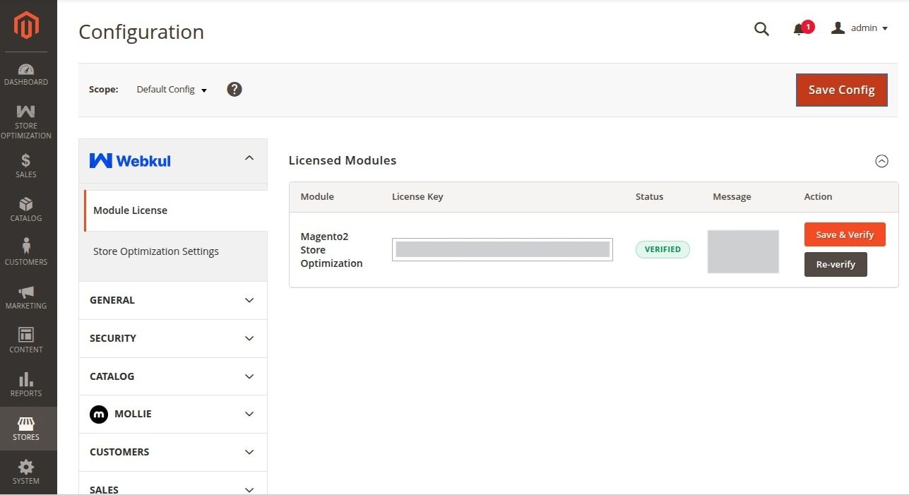 Module License