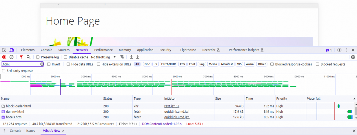 Quicklink ID Element Selector
