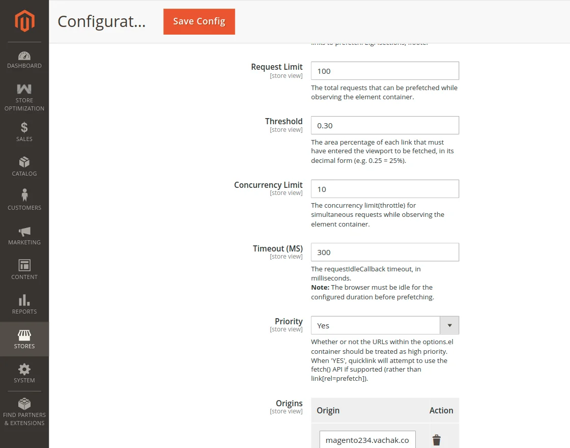 Request Limit, Threshold & Concurrency Configuration
